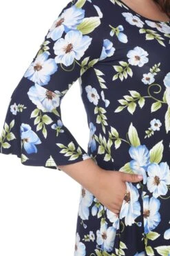 White Mark Blanche Plus Size Tunic Top with Bell Sleeves -Dressbarn Store blanche tunic top plus 300797