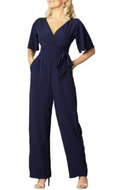 Wide Leg Crepe Jumpsuit for Wedding Guest and Office Wear 12 Wide Leg Crepe Jumpsuit for Wedding Guest and Office Wear -Dressbarn Store charisma crepe jumpsuit 533946
