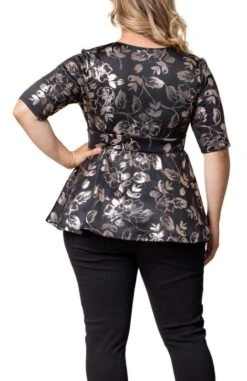 Plus Size Sweetheart Peplum Top - Curve-Enhancing Hourglass Blouse 5 Plus Size Sweetheart Peplum Top - Curve-Enhancing Hourglass Blouse -Dressbarn Store cherished sweetheart peplum top plus 493511