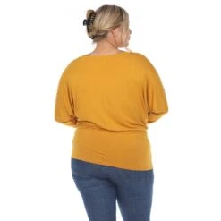 Plus Size Loose Fit Dolman Sleeve Tunic Top -Dressbarn Store dolman sleeve top plus 230131