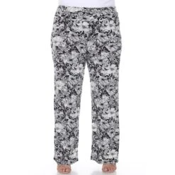 Plus Size Floral Paisley Wide Leg Palazzo Pants with Fold-Over Waist 30 Plus Size Floral Paisley Wide Leg Palazzo Pants with Fold-Over Waist -Dressbarn Store floral paisley palazzo pants plus 341626