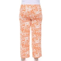 Plus Size Floral Paisley Wide Leg Palazzo Pants with Fold-Over Waist 38 Plus Size Floral Paisley Wide Leg Palazzo Pants with Fold-Over Waist -Dressbarn Store floral paisley palazzo pants plus 990448