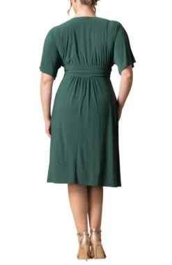 Plus Size A-Line Midi Dress with Pockets and Surplice Bodice 24 Plus Size A-Line Midi Dress with Pockets and Surplice Bodice -Dressbarn Store gia midi dress plus 738428