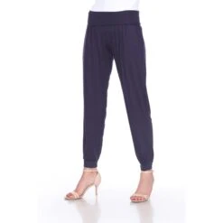 Relaxed Fit Boho Harem Pants: Comfortable Aladdin Yoga Joggers with Pockets -Dressbarn Store harem pants 501645