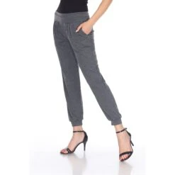 Relaxed Fit Boho Harem Pants: Comfortable Aladdin Yoga Joggers with Pockets -Dressbarn Store harem pants 732886