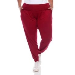 Plus Size Soft Rayon Harem Pants with Pockets & Fold-Over Waist 26 Plus Size Soft Rayon Harem Pants with Pockets & Fold-Over Waist -Dressbarn Store harem pants plus 215601