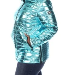 Metallic Puffer Coat - Plus 39 Metallic Puffer Coat - Plus -Dressbarn Store metallic puffer coat plus 847713