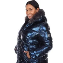 Plus Size Oversized Metallic Puffer Coat with Hoodie 34 Plus Size Oversized Metallic Puffer Coat with Hoodie -Dressbarn Store metallic puffer coat with hoodie plus 883973