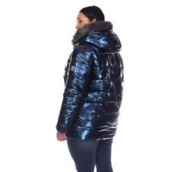 Plus Size Oversized Metallic Puffer Coat with Hoodie 31 Plus Size Oversized Metallic Puffer Coat with Hoodie -Dressbarn Store metallic puffer coat with hoodie plus 890560
