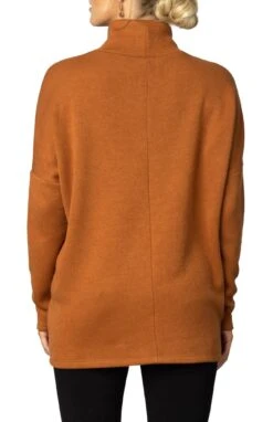 Paris Oversized Turtleneck Tunic Sweater - Cozy Heavy Knit -Dressbarn Store paris turtleneck tunic sweater 403982