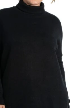 Plus Size Paris Turtleneck Tunic Sweater - Heavy Knit Longline Pullover -Dressbarn Store paris turtleneck tunic sweater plus 677514
