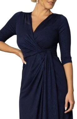 Elegant Floor-Length Evening Gown with 3/4 Sleeves - Romanced By Moonlight 10 Elegant Floor-Length Evening Gown with 3/4 Sleeves - Romanced By Moonlight -Dressbarn Store romanced by moonlight gown 118255