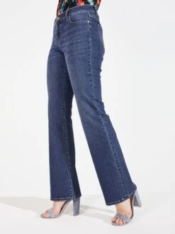 Westport Signature Bootcut 5-Pocket Denim Jean with Tummy Control -Dressbarn Store signature bootcut 5 pocket denim jean 107927