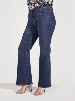Westport Signature Plus Size Bootcut 5-Pocket Denim Jeans