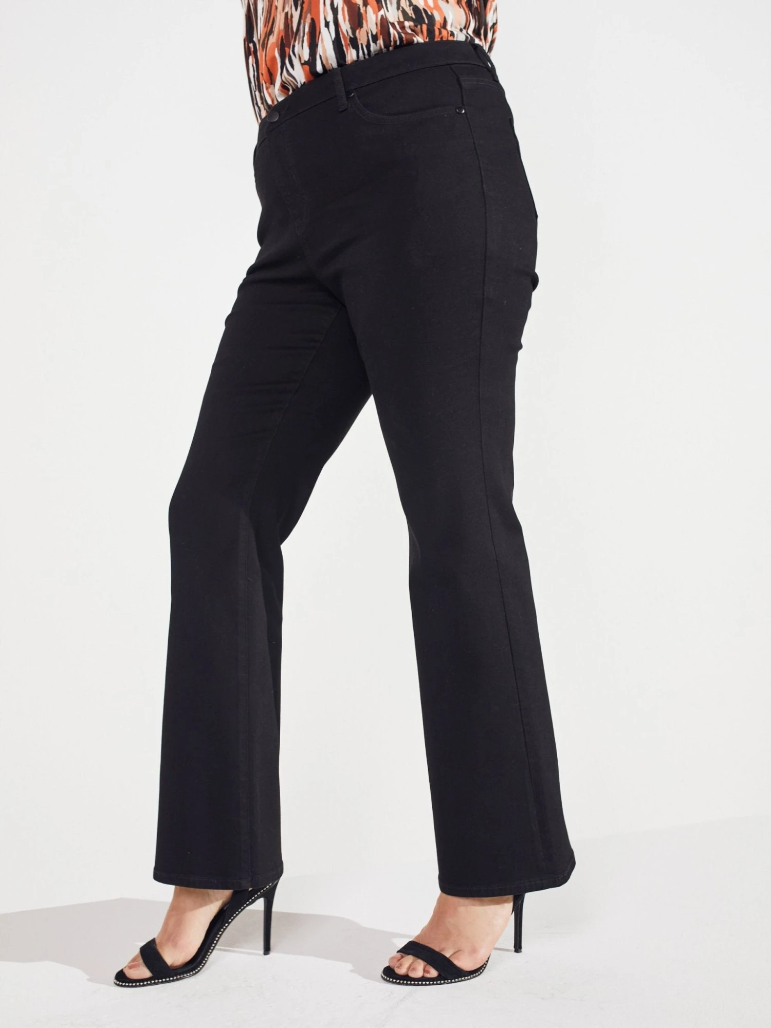 Westport Signature Plus Size Bootcut 5-Pocket Denim Jeans 10 Westport Signature Plus Size Bootcut 5-Pocket Denim Jeans - Image 10