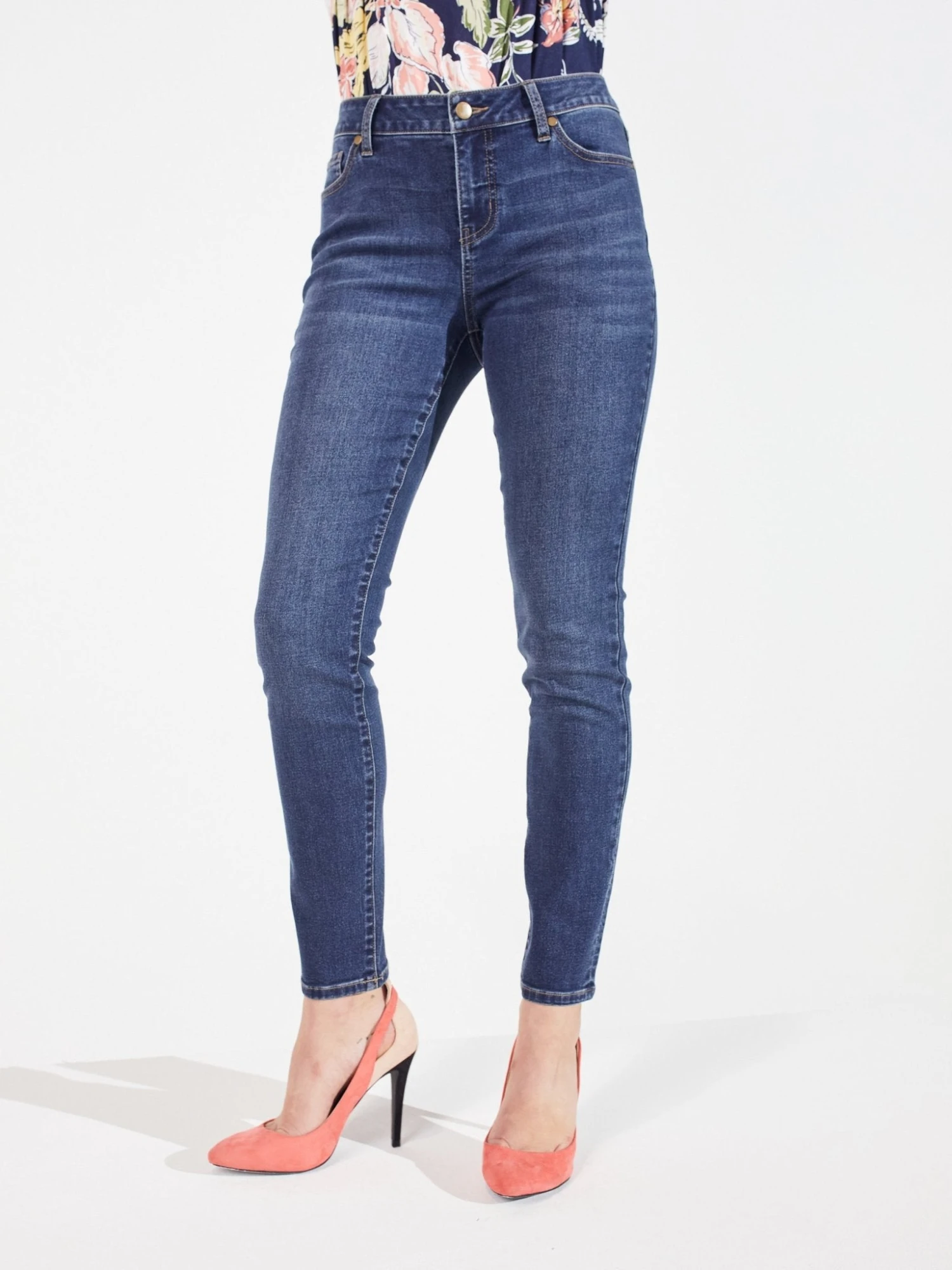 Westport Signature Skinny 5 Pocket Petite Denim Jeans 7 Westport Signature Skinny 5 Pocket Petite Denim Jeans - Image 7