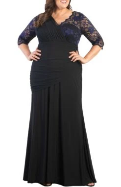 Plus Size Soiree Evening Gown - Elegant One-Shoulder Illusion Trumpet Dress 15 Plus Size Soiree Evening Gown - Elegant One-Shoulder Illusion Trumpet Dress -Dressbarn Store soiree evening gown plus 146085