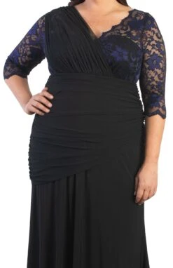 Plus Size Soiree Evening Gown - Elegant One-Shoulder Illusion Trumpet Dress 14 Plus Size Soiree Evening Gown - Elegant One-Shoulder Illusion Trumpet Dress -Dressbarn Store soiree evening gown plus 590428
