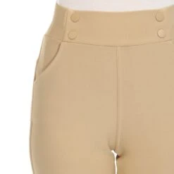 Women's High Waisted Scuba Pants with Pockets - Super Soft Elastic Waistband 28 Women's High Waisted Scuba Pants with Pockets - Super Soft Elastic Waistband -Dressbarn Store super soft elastic waistband scuba pants 847928