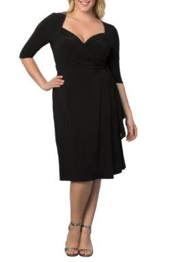 Plus Size Sweetheart Knit Wrap Dress - Versatile Midi for Any Occasion 10 Plus Size Sweetheart Knit Wrap Dress - Versatile Midi for Any Occasion -Dressbarn Store sweetheart knit wrap dress plus 212333