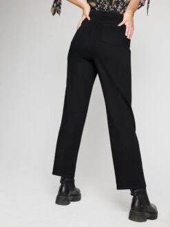 Westport Signature Black Straight Leg Jeans -Dressbarn Store westport signature black straight leg jeans 929584