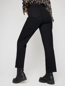 Westport Signature Black Straight Leg Jeans -Dressbarn Store westport signature black straight leg jeans 973440