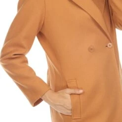 Women's Double-Breasted Walker Coat - Classic Elegant Winter Outerwear -Dressbarn Store womens classic walker coat 522962